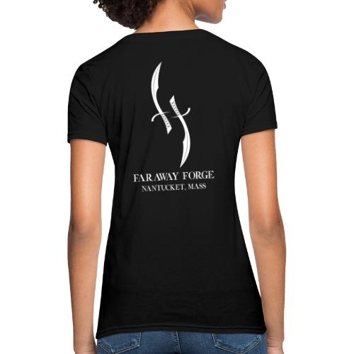 Faraway Forge BIG logo - Black - Women's T-Shirt