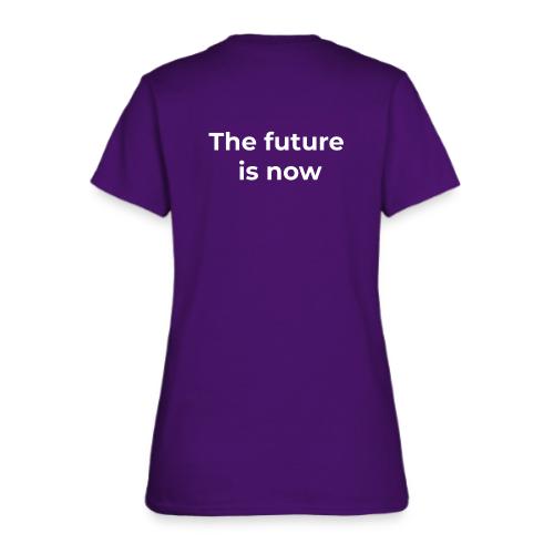 The future is electric/The future is now - Women's T-Shirt