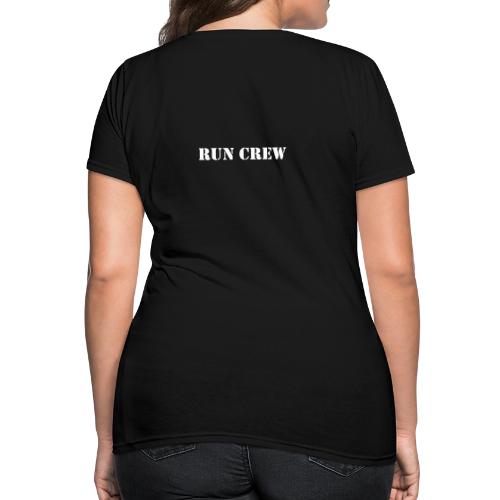 Run Crew (back) - Women's T-Shirt