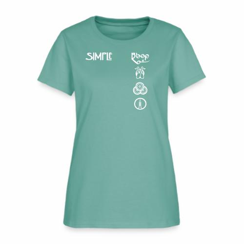 simplesymbolsvert - Women's T-Shirt