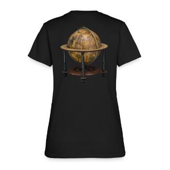 Celestial Globe - Women's T-Shirt - black - Back