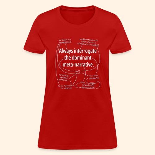 Dominant Meta-Narrative - Women's T-Shirt
