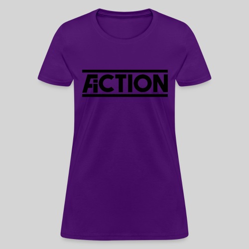 Action Fiction Logo (Black) - Women's T-Shirt