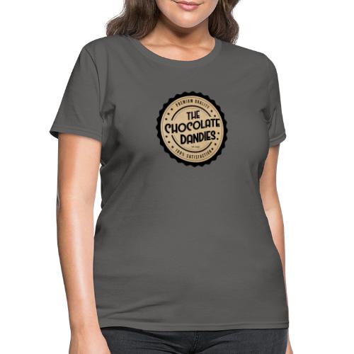 Chocolate Dandies Logo Large w Kraft - Women's T-Shirt