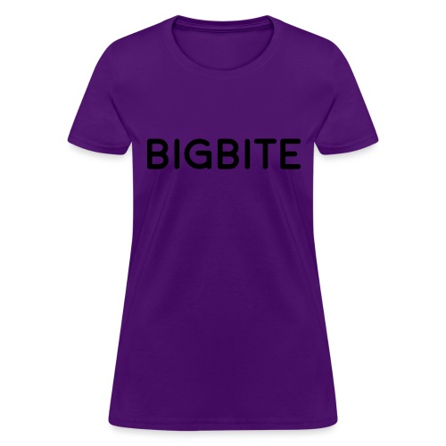 BIGBITE logo red (USE) - Women's T-Shirt