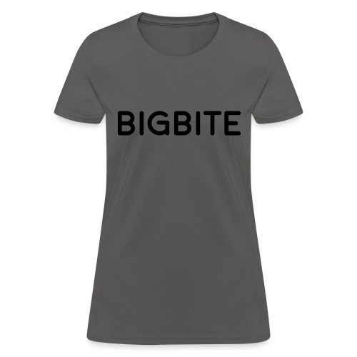 BIGBITE logo red (USE) - Women's T-Shirt