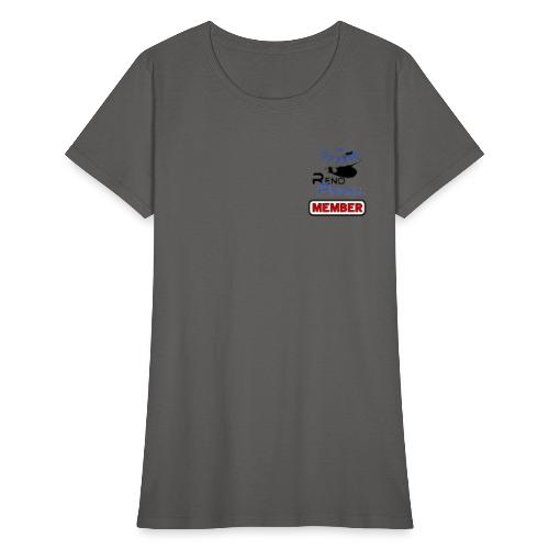 RenoPinball Member Patch Two sided - Women's T-Shirt