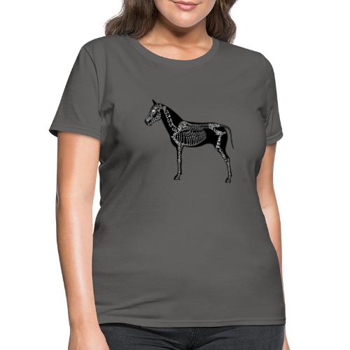 Skeleton Horse - Women's T-Shirt