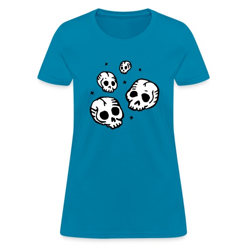 Three Skulls - Women's T-Shirt