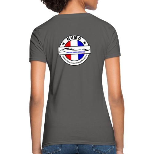 Circle logo on white with black border - Women's T-Shirt