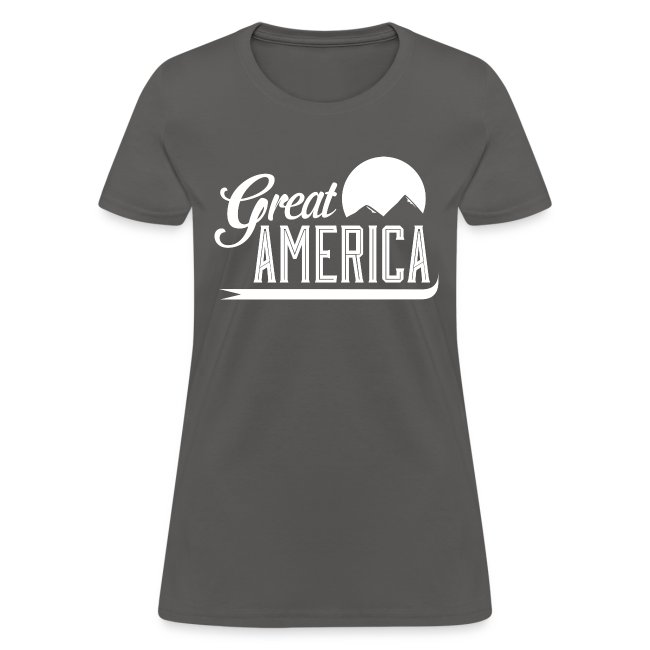 Great America Logo White