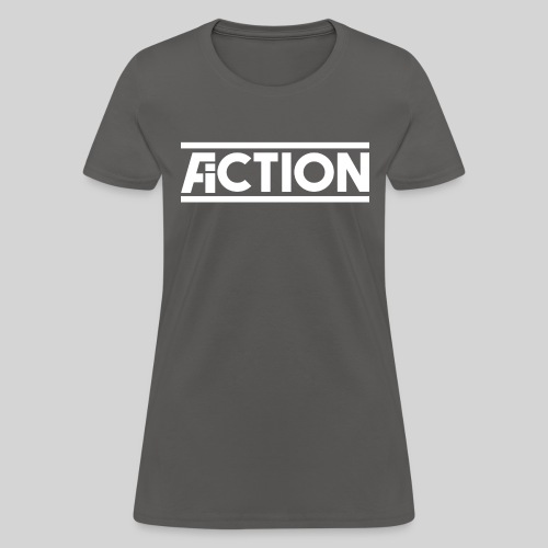 Action Fiction Logo (White) - Women's T-Shirt