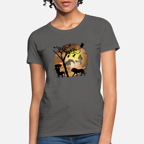 Safari African Jungle Wild Animals t-shirts' Women's T-Shirt | Spreadshirt