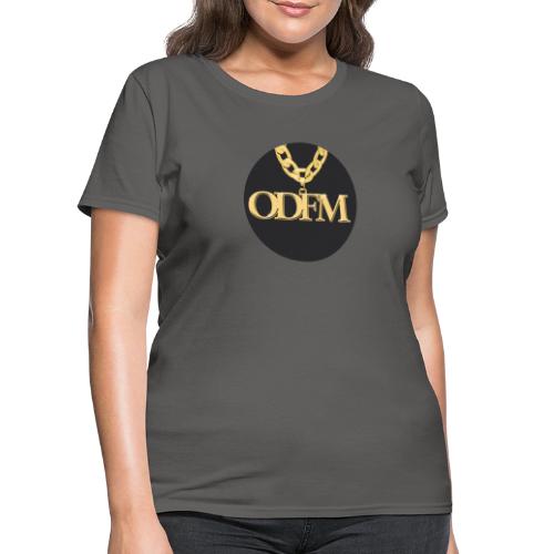ODFM Podcast™ gold chain from One DJ From Murder - Women's T-Shirt