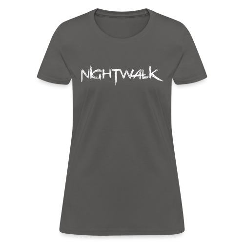 Nightwalk Logo White - Women's T-Shirt