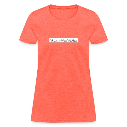 Fancy BlockageDoesAMaps - Women's T-Shirt