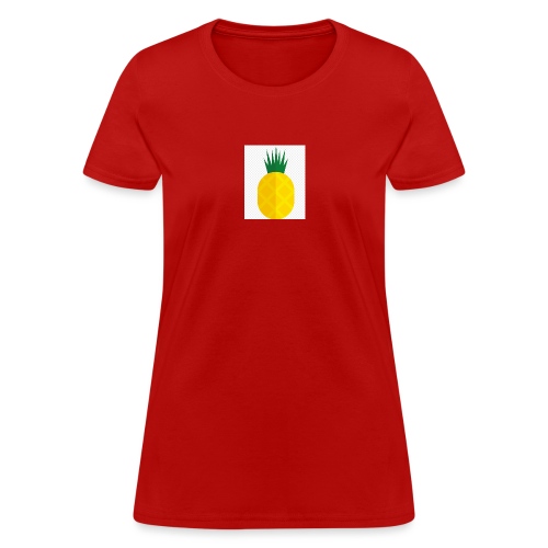 Pixel looking Pineapple - Women's T-Shirt