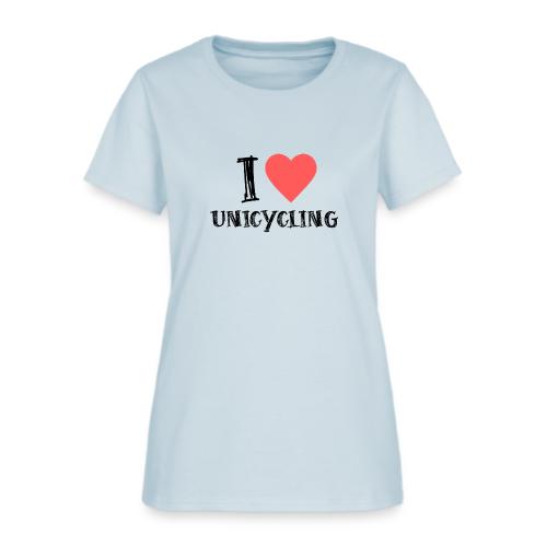 I Love Unicycling / Balance Mode Activated - Women's T-Shirt