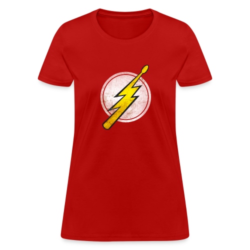 flash drummer - Women's T-Shirt