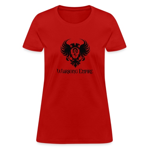 Warsong Empire (Black Logo) - Women's T-Shirt