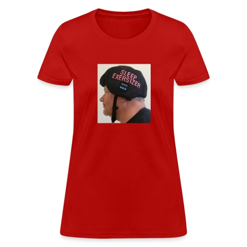 Sleep Exersizer Helmet Model - Women's T-Shirt
