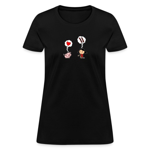 For the Love of Bacon - Women's T-Shirt