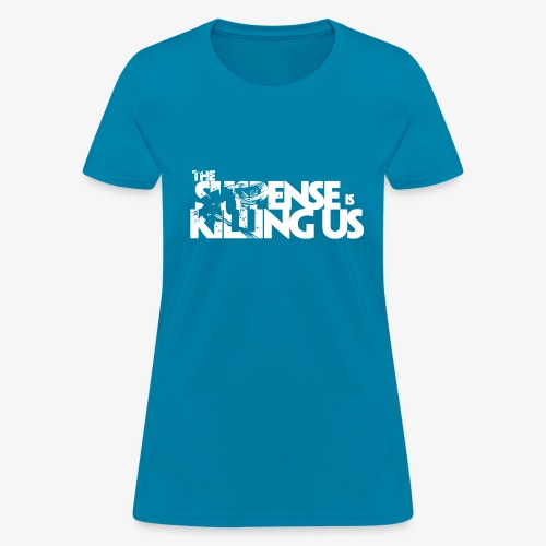 Suspense Is Killing Us White Logo - Women's T-Shirt