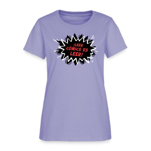 Reading Comics is Reading Emphatic Spanish - Women's T-Shirt