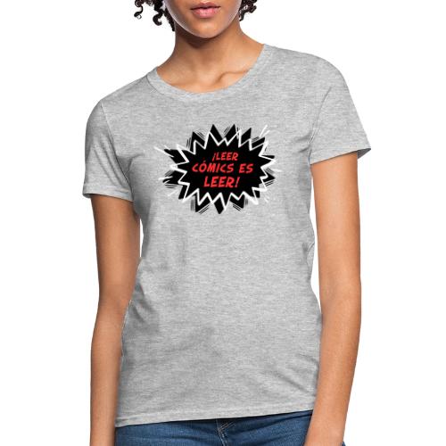 Reading Comics is Reading Emphatic Spanish - Women's T-Shirt