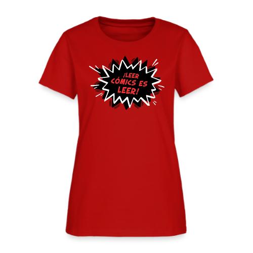 Reading Comics is Reading Emphatic Spanish - Women's T-Shirt