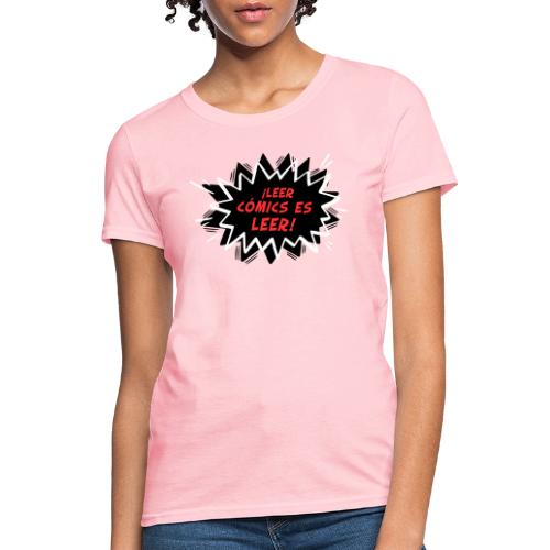 Reading Comics is Reading Emphatic Spanish - Women's T-Shirt