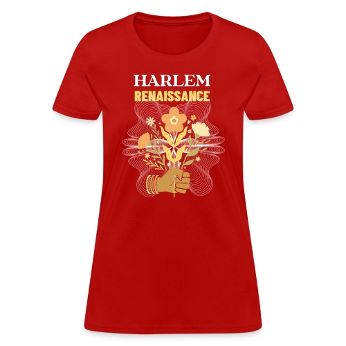 Harlem Renaissance Flowers - Women's T-Shirt
