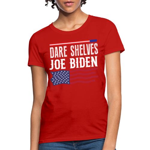 Bare Shelves Biden Funny Meme T-Shirt - Women's T-Shirt