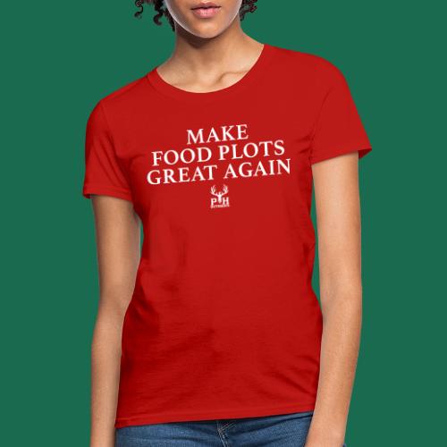 Make Foot Plots Great Again - Women's T-Shirt