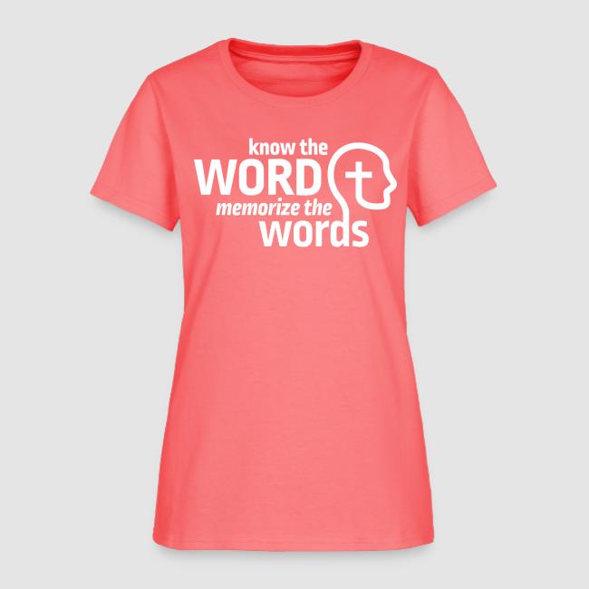 Know the Word, Memorize the Words