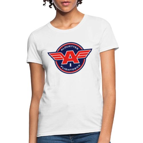 Alouettes Flightdeck Podcast primary logo - Women's T-Shirt