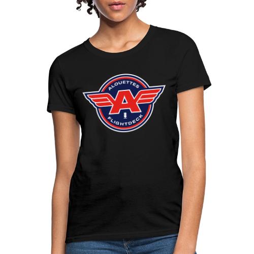 Alouettes Flightdeck Podcast primary logo - Women's T-Shirt