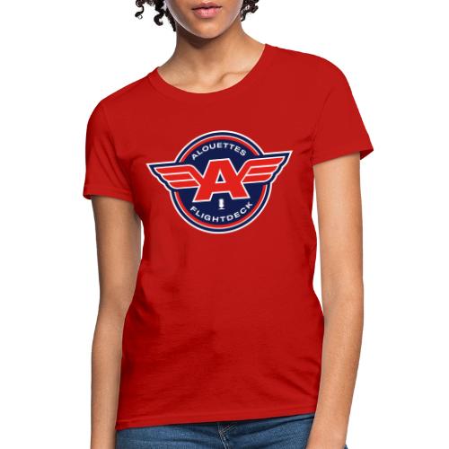 Alouettes Flightdeck Podcast primary logo - Women's T-Shirt