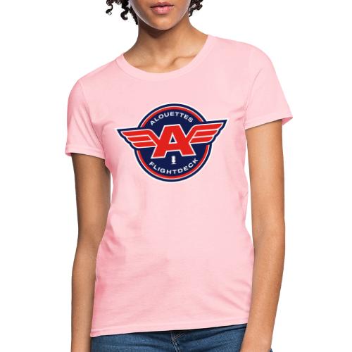 Alouettes Flightdeck Podcast primary logo - Women's T-Shirt