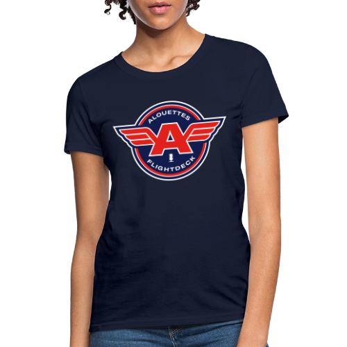 Alouettes Flightdeck Podcast primary logo - Women's T-Shirt