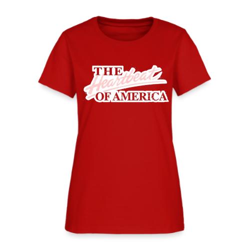 The Heartbeat of America - Women's T-Shirt