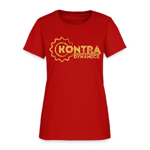 Kontra Dynamics (Yellow) - Women's T-Shirt