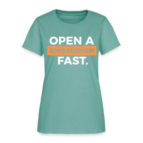 Open a Spreadshop - Women's T-Shirt