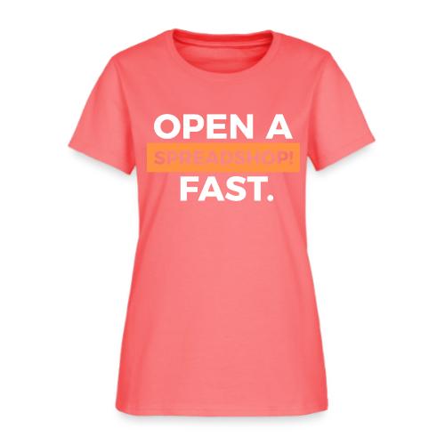Open a Spreadshop - Women's T-Shirt
