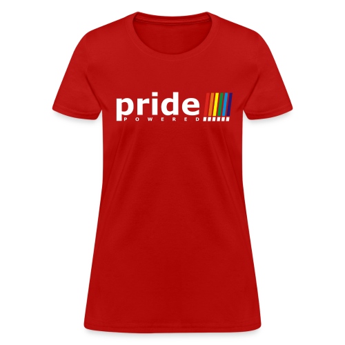 Gay & Lesbian Pride Powered - Women's T-Shirt