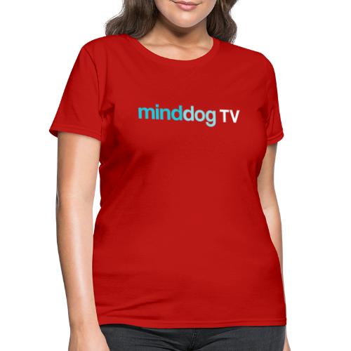 minddogTV logo simplistic - Women's T-Shirt