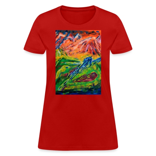 Realm of Fire Painting by Jason Gallant - Women's T-Shirt
