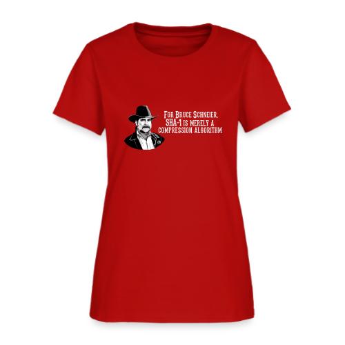 Bruce Schneier Fact #16 - Women's T-Shirt
