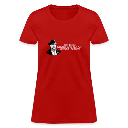 Bruce Schneier Fact #19 - Women's T-Shirt