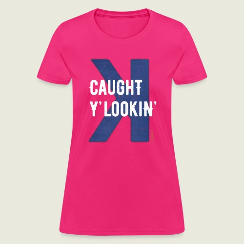 Baseball Fan ⚾ Batter Struck-Out-Looking Reverse K - Women's T-Shirt
